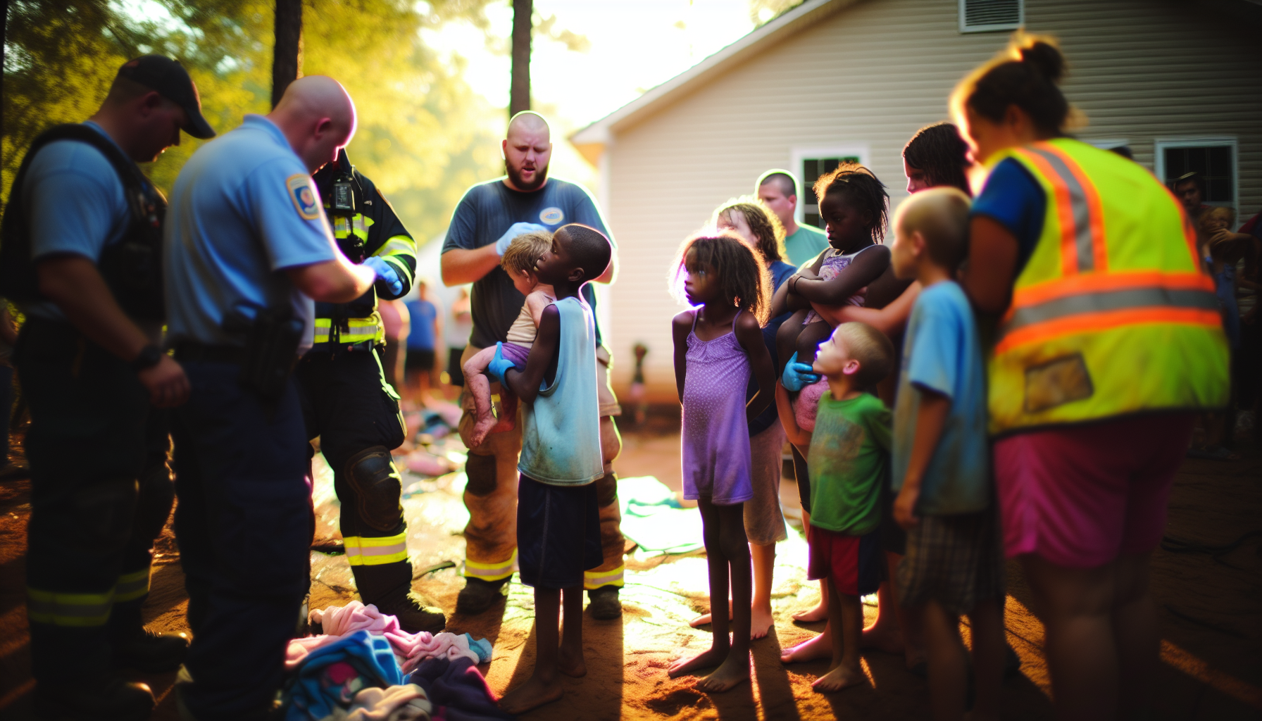 Six Children Rescued From Horrific Living Conditions